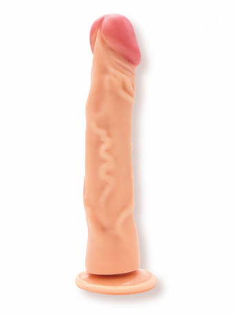Гибкий реалистичный фаллоимитатор приятный на ощупь Nudes Confident
