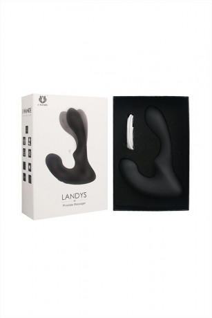 Вибро массажер простаты с подсветкой Landys