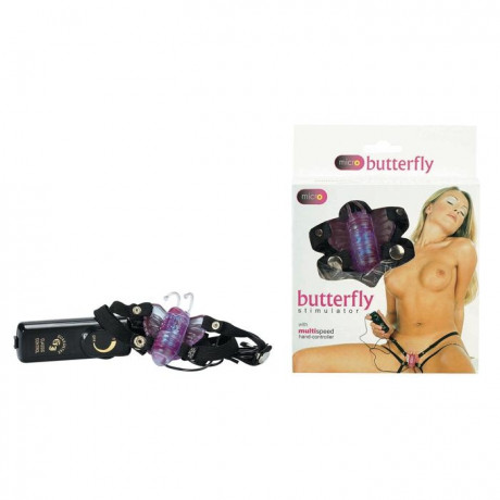 Фиолетовая бабочка для клитора