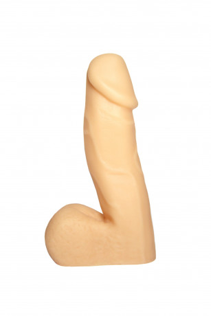 Фаллоимитатор облегченной формы с мошонкой DD