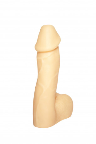 Фаллоимитатор облегченной формы с мошонкой DD