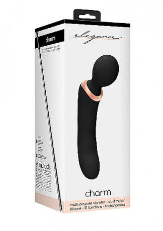 Универсальный двухсторонний вибратор с двумя моторчиками Multi-Purpose Vibrator Charm