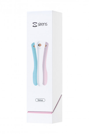 Многофункциональный вибромассажер с режимом биологической обратной связи и гибким корпусом Sirens Venus