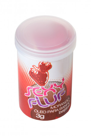 Масло в капсулах для ванны и массажа с ароматом клубники INTT SEXY FLUF