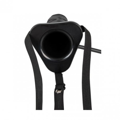 Страпон на ремешках с функцией расширения Inflatable Strap-On