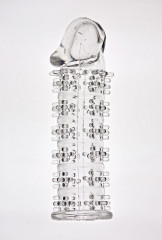 Стимулирующая насадка на пенис закрытого типа плюс 3 см Sextoy