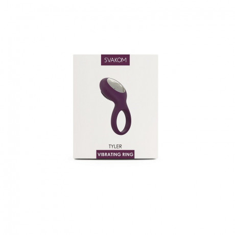 Эрекционное виброкольцо с круглым стимулятором клитора Tyler