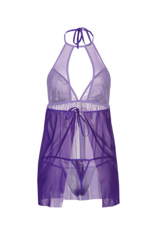 Комбинация бэби-долл из эластичной сетки Angelika