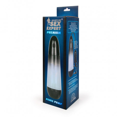 Мощная вакуумная помпа для увеличения размеров пениса Sex Expert