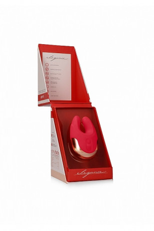 Элегантный клиторальный стимулятор с двумя ушками Lavish