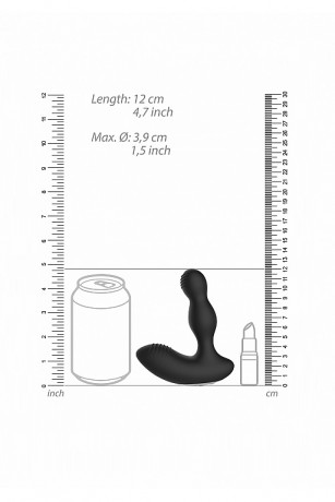 Массажер простаты с электростимуляцией и пультом управления Prostate massager Shots Electroshock