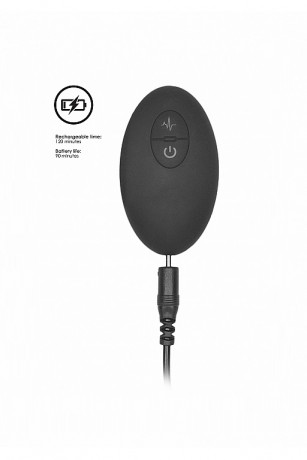 Массажер простаты с электростимуляцией и пультом управления Prostate massager Shots Electroshock