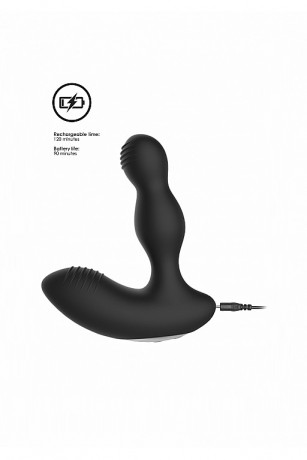 Массажер простаты с электростимуляцией и пультом управления Prostate massager Shots Electroshock