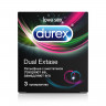 Презервативы рельефные с пролонгацией для него Durex Dual Extase
