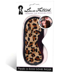 Маска леопардовая на глаза PEEK-A-BOO LOVE MASK