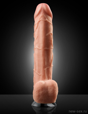 Вибромассажер реалистик на присоске Real Feel Deluxe No.12