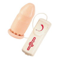 Насадка на фаллос с вибрацией и усиками для стимуляции