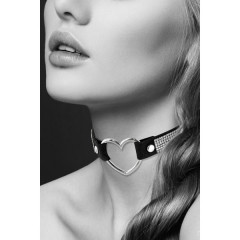 Чокер с кольцом в форме сердца COLLIER STRASS ET COEUR