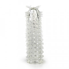 Закрытая насадка на пенис со стимулирующими усиками Sextoy