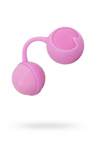 Два вагинальных шарика на сцепке с вибрацией Seven Creations