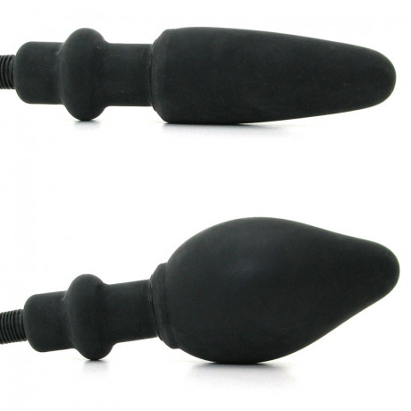 Втулка анальная с грушей и вибрацией Rebel