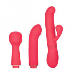 Коралловый вибратор с 3 сменными стволами Passion Trio Passion Trio