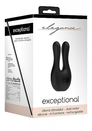 Элегантный клиторальный стимулятор Dual Motor Clitoral Stimulator Exceptional