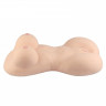 Мастурбатор-торс с пышной грудью и двумя отверстиями