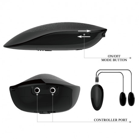 Реалистичный мужской мастурбатор с двумя вибро дырочками Baile