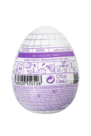 Нереалистичный мастурбатор TENGA EGG Spider «Паутина»