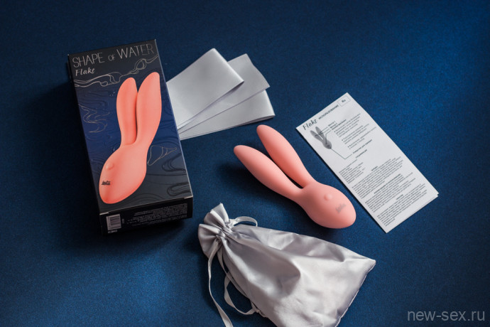 Супергибкий и универсальный вибратор с 10 режимами вибрации Flake