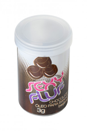 Масло в капсулах для ванны и массажа с ароматом шоколада INTT SEXY FLUF