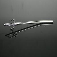 Длинный катетер с отверстием и фиксирующим кольцом