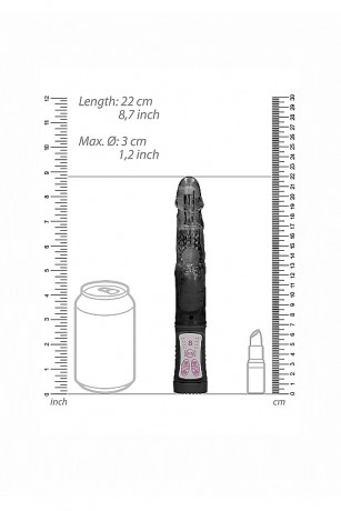 Многофункциональный вибромассажер кролик Rotating Beetle