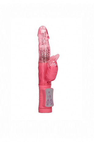 Многофункциональный вибромассажер кролик Rotating Beetle