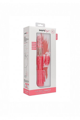 Многофункциональный вибромассажер кролик Rotating Beetle