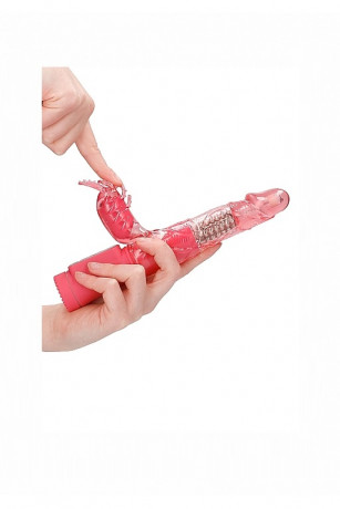 Многофункциональный вибромассажер кролик Rotating Beetle