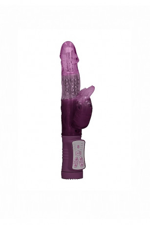 Многофункциональный вибромассажер кролик Rotating Beetle