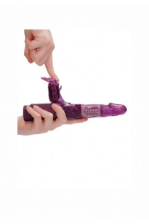 Многофункциональный вибромассажер кролик Rotating Beetle