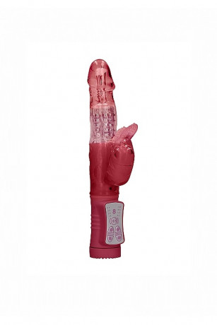 Многофункциональный вибромассажер кролик Rotating Beetle