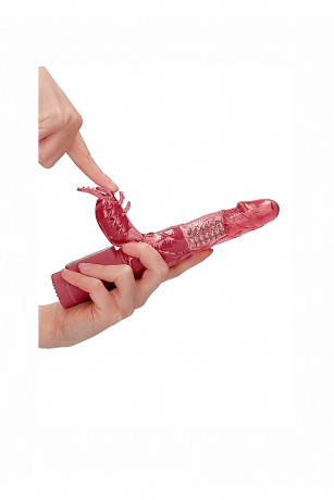 Многофункциональный вибромассажер кролик Rotating Beetle