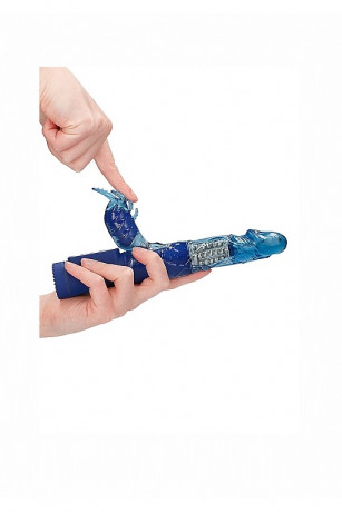 Многофункциональный вибромассажер кролик Rotating Beetle