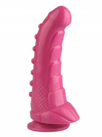 Рельефный анальный фаллос оригинальной формы