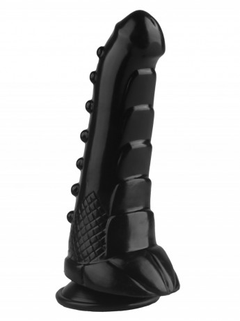 Рельефный анальный фаллос оригинальной формы