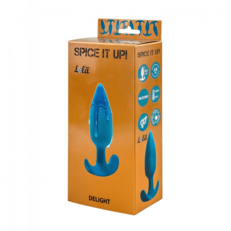 Анальная пробка со смещенным центром тяжести Spice it up Delight
