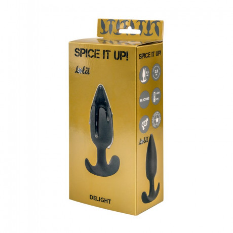 Анальная пробка со смещенным центром тяжести Spice it up Delight