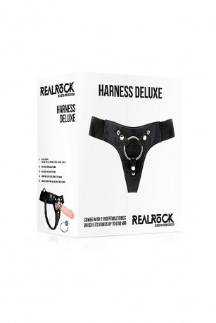 Универсальные трусики для страпона с видом крепления O-ring Harness Deluxe