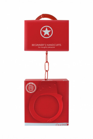 Металлические наручники для жесткой и надежной фиксации OUCH