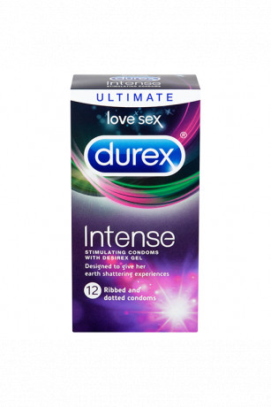 Ультратонкие презервативы с обильной смазкой Durex Intense Orgasmic