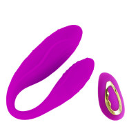 Вибратор для двоих с дистанционным управлением 30 режимов